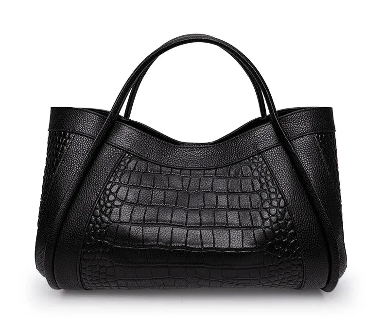 Bolsa de Mão em Couro Iona Black