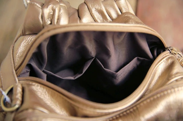 Bolsa em Couro Macio Mosaico