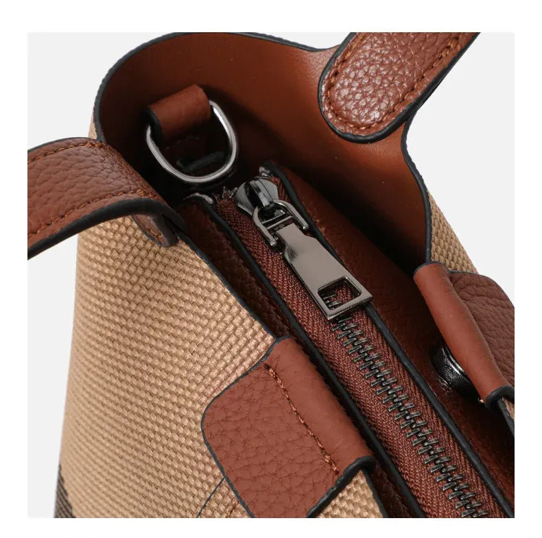 Bolsa Bucket Couro Legítimo Aberdeen