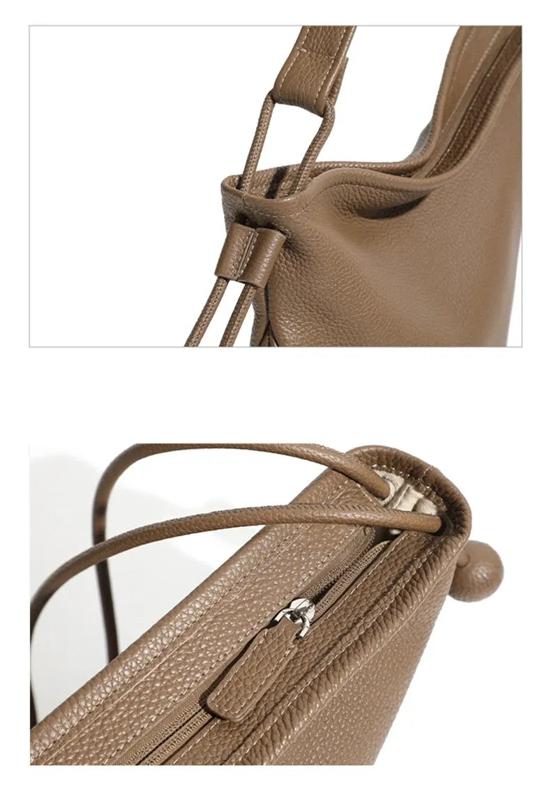 Bolsa Saco em Couro Gália