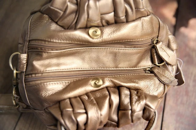 Bolsa em Couro Macio Mosaico