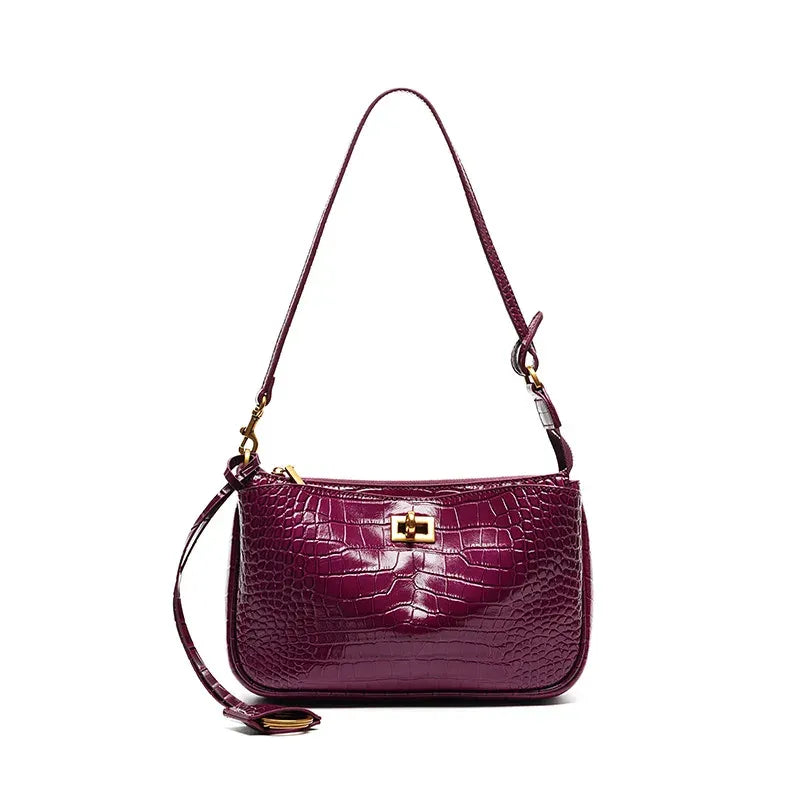 Bolsa de Ombro em Couro Vegas