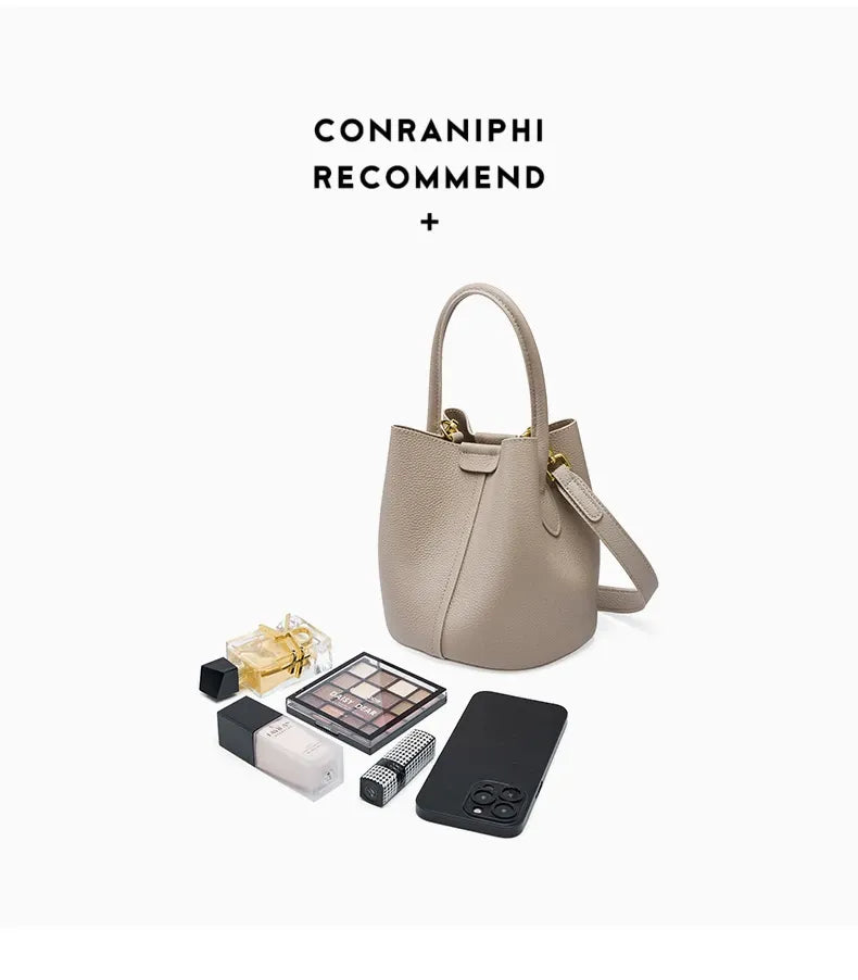 Bolsa Bucket Couro Legítimo Breeze