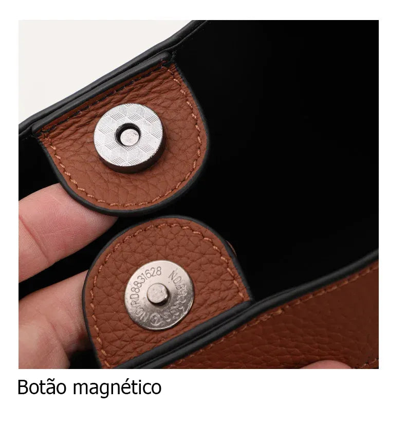 Bolsa de Mão em Couro Iona