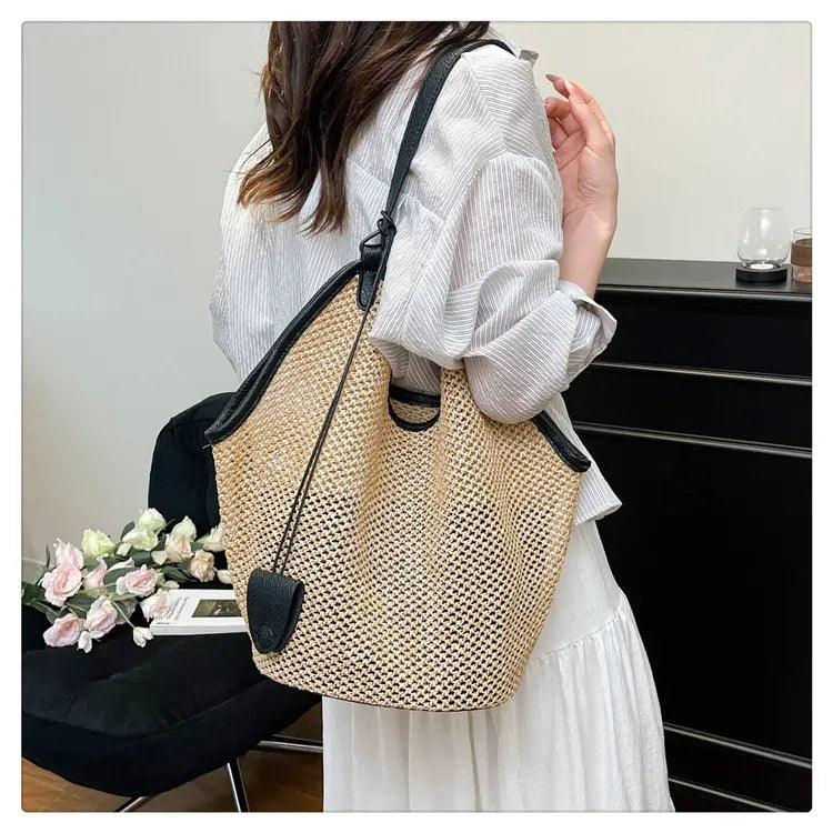 Bolsa de Ombro Maresias Preta