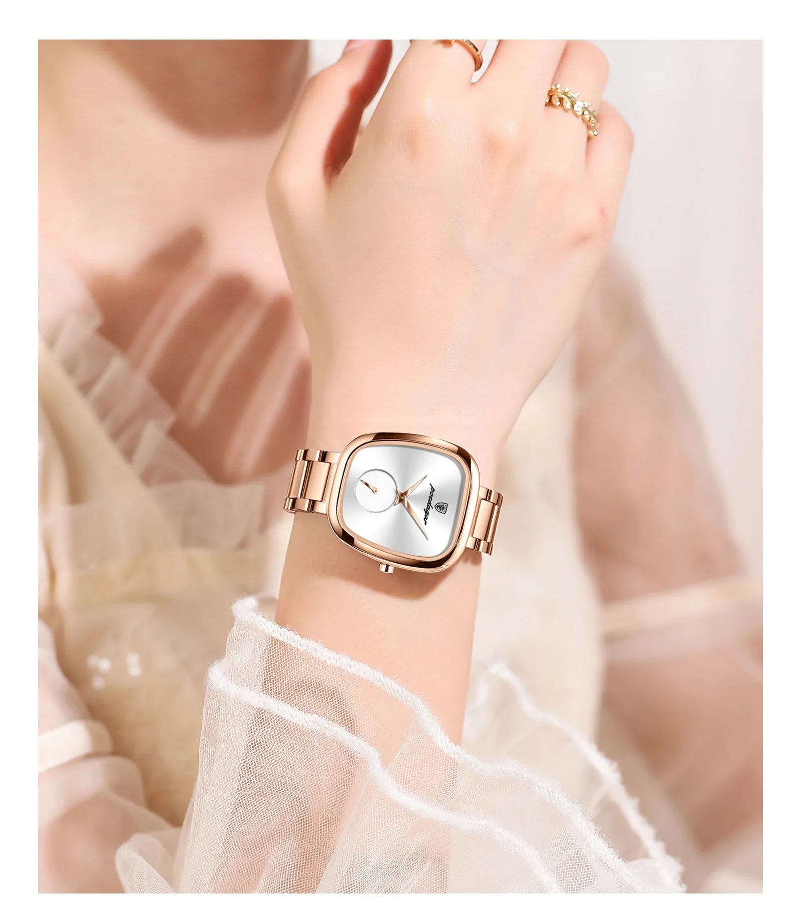 Relógio Aço Inoxidável Luxor