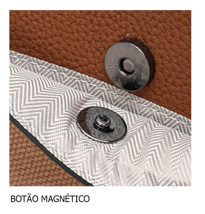 Bolsa de Mão Couro Legítimo Perth