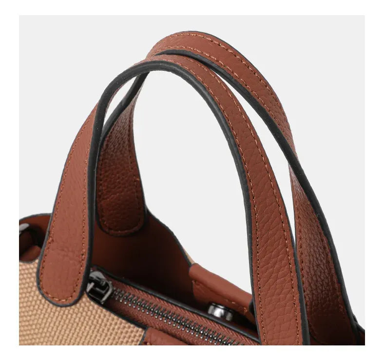 Bolsa Bucket Couro Legítimo Aberdeen