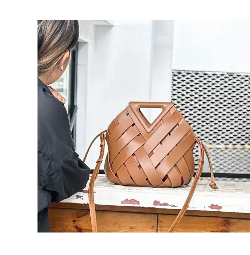 Bolsa de Ombro Couro Legítimo Lorena