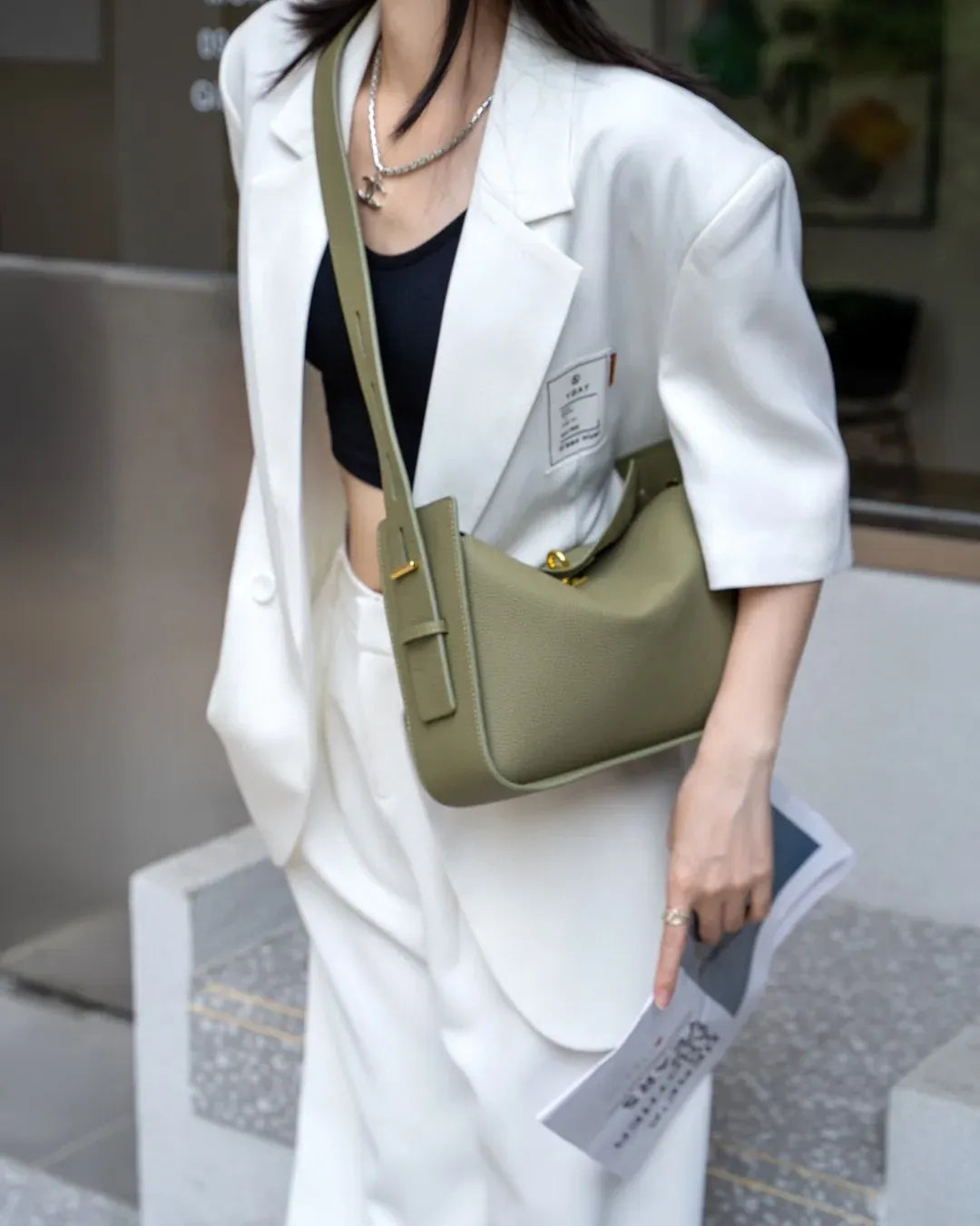 Bolsa em Couro Macio Selene