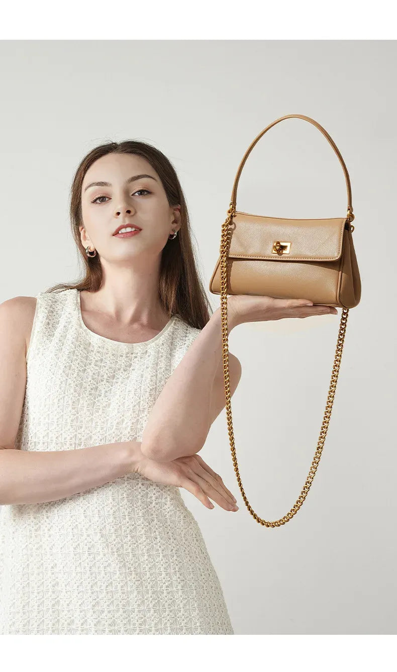 Bolsa Crossbody de Couro Grace