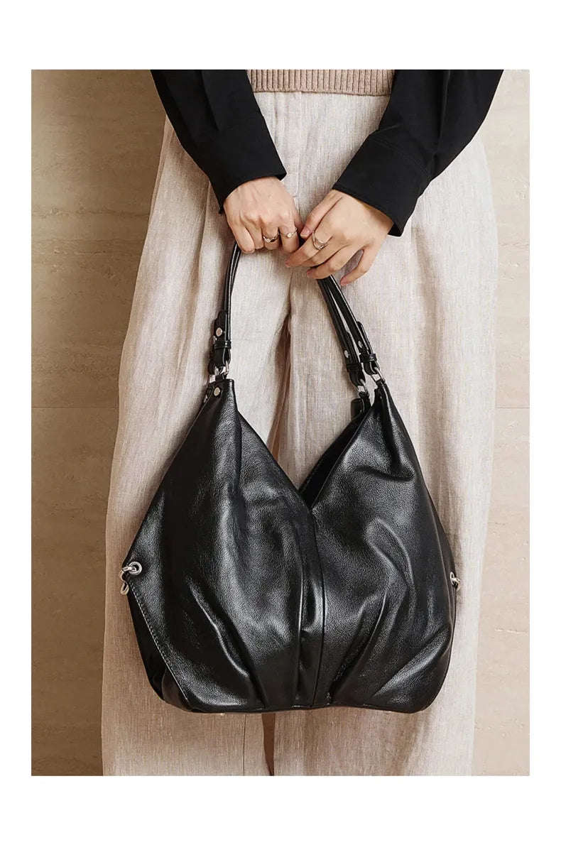 Bolsa Maxi em Couro Madeleine