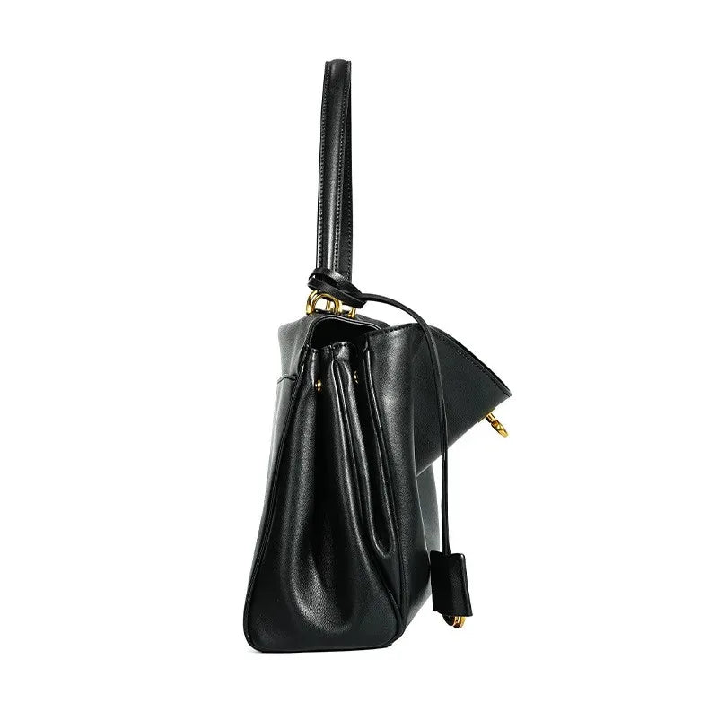 Bolsa Cassy de Ombro em Couro