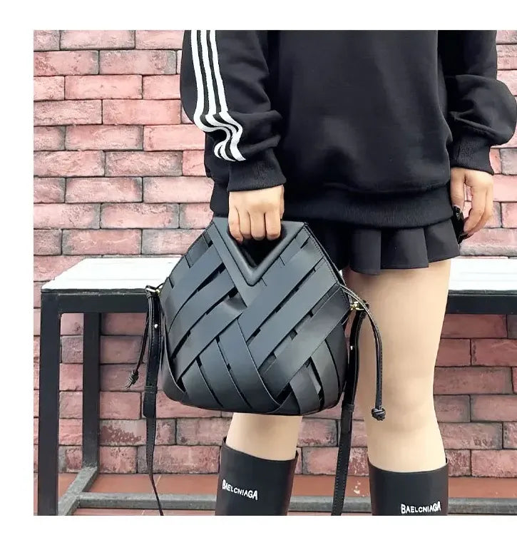 Bolsa de Ombro Couro Legítimo Lorena