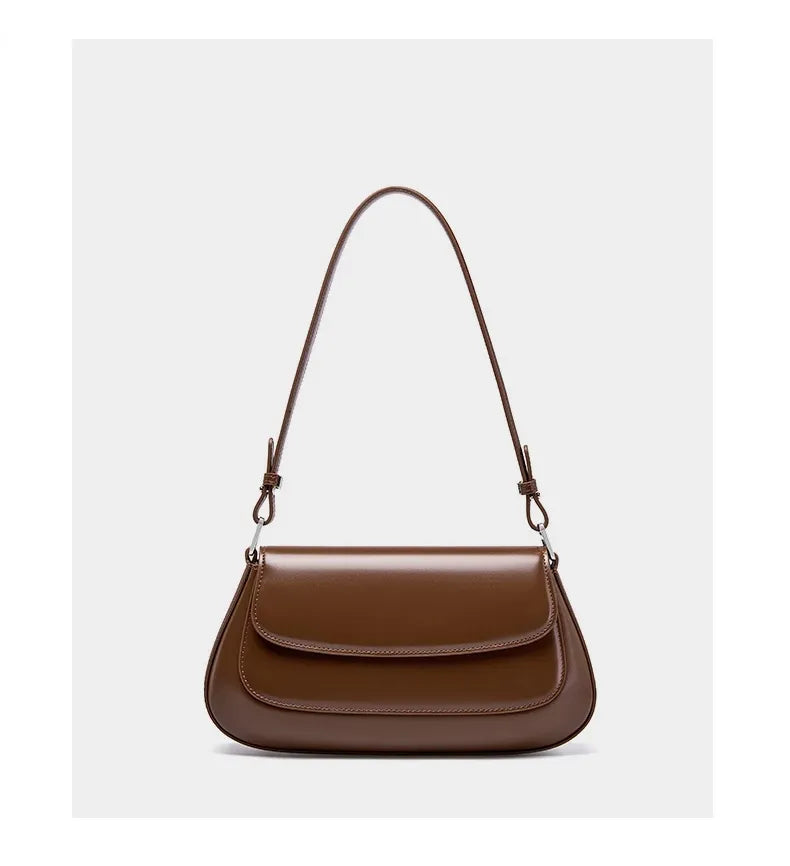 Bolsa Baguete em Couro Dállia