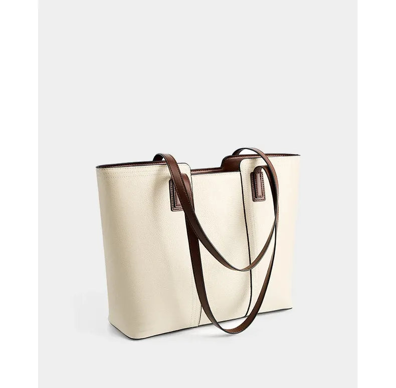 Bolsa Tote Clássica em Couro Brunei