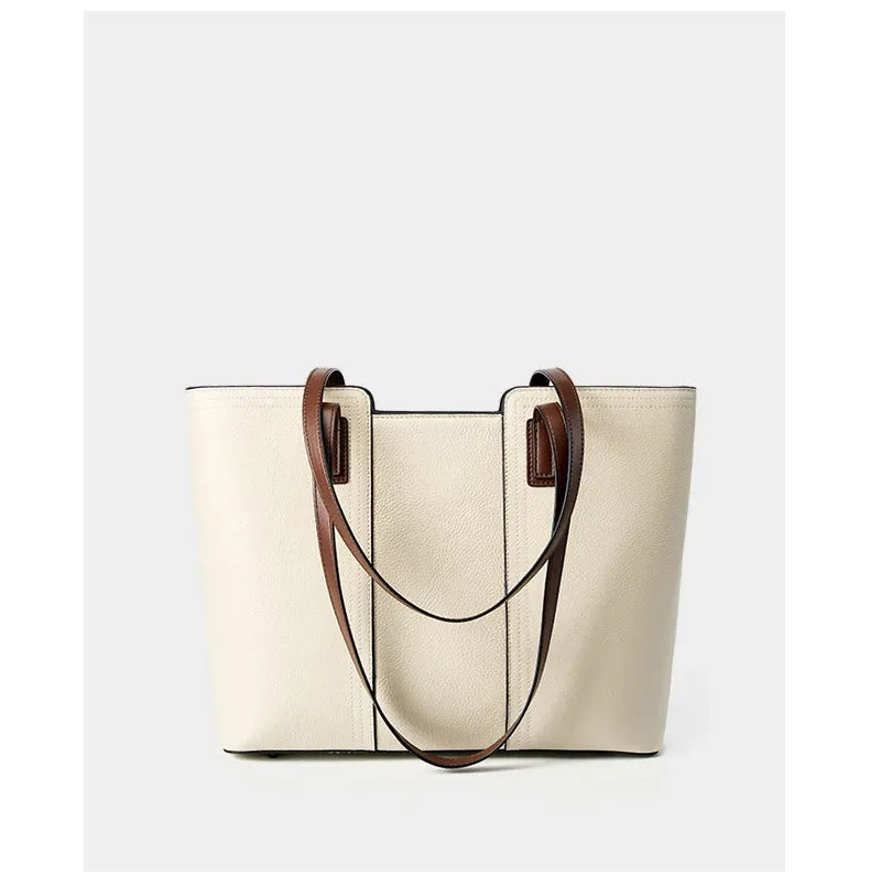 Bolsa Tote Clássica em Couro Brunei