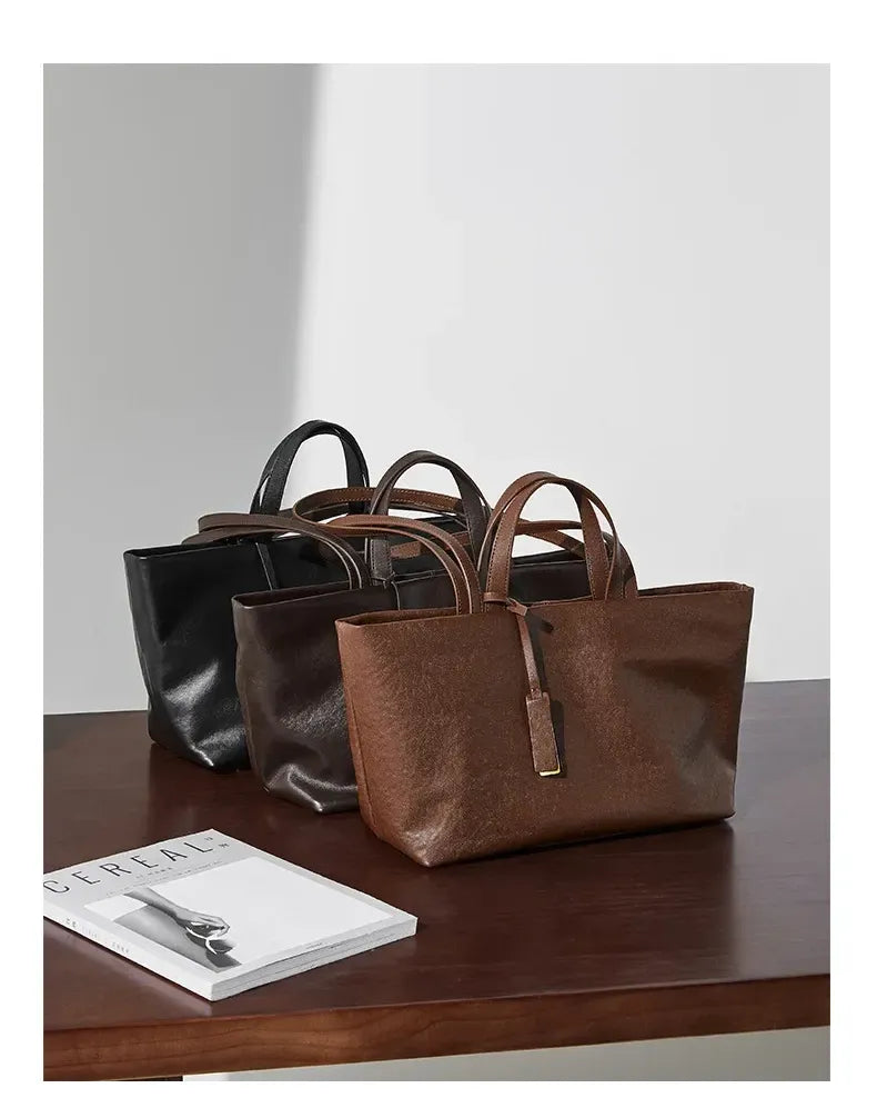 Bolsa Tote em couro Officer