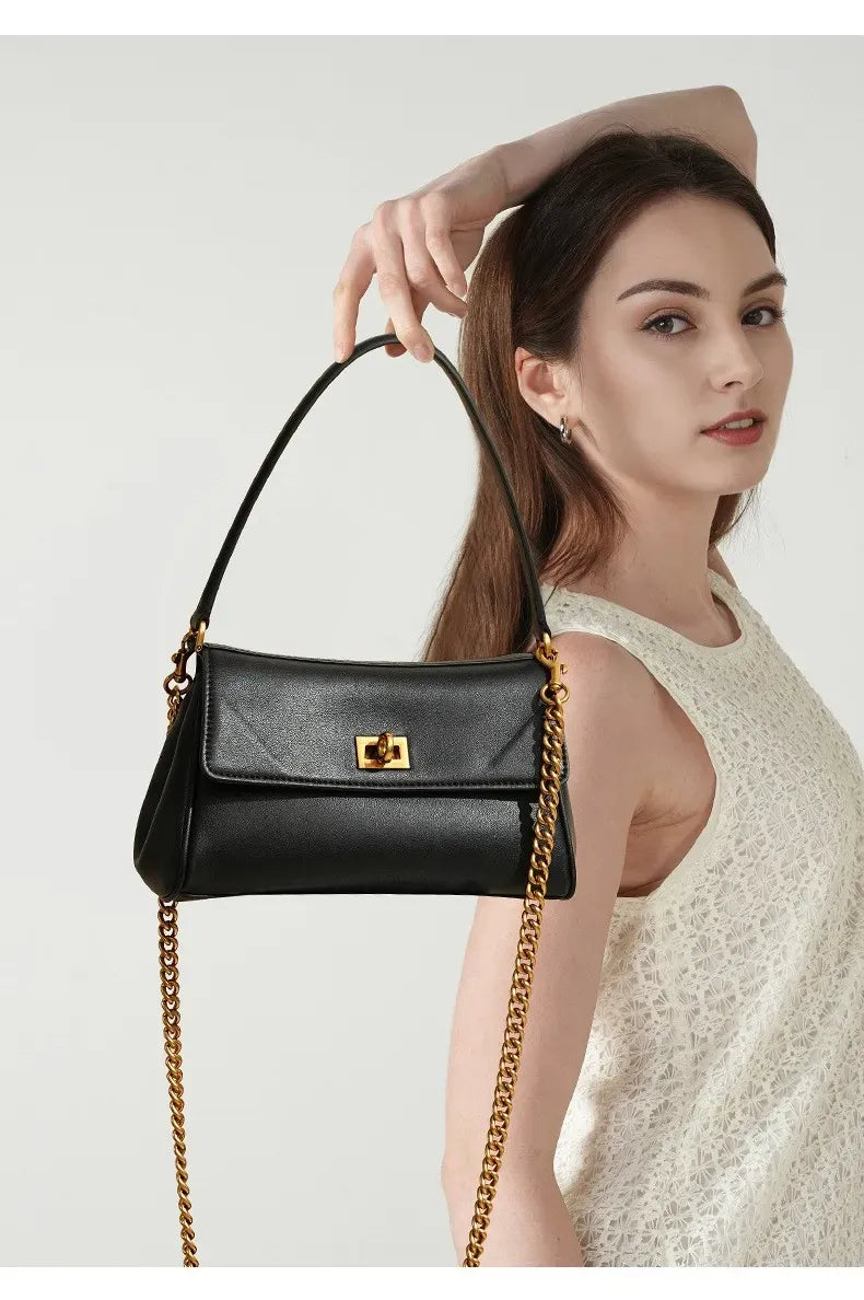 Bolsa Crossbody de Couro Grace
