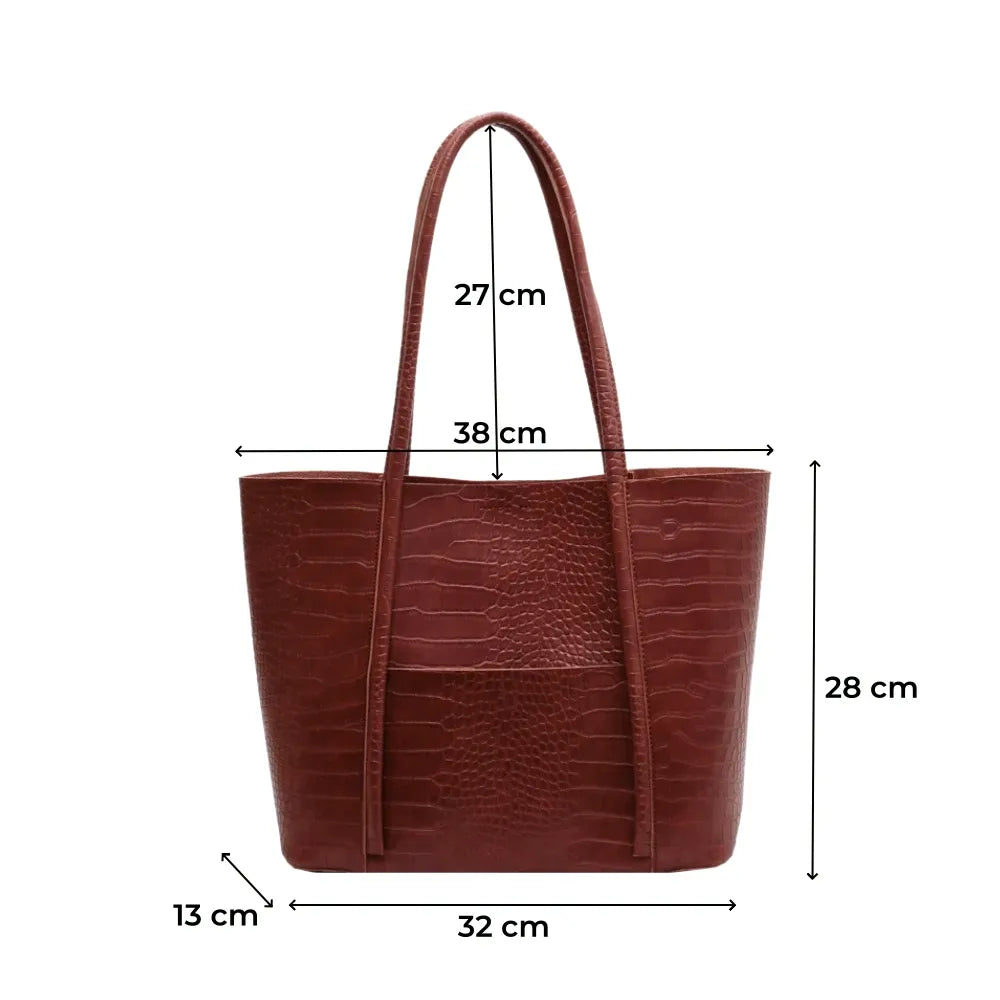 Bolsa Tote de Ombro Manhattan