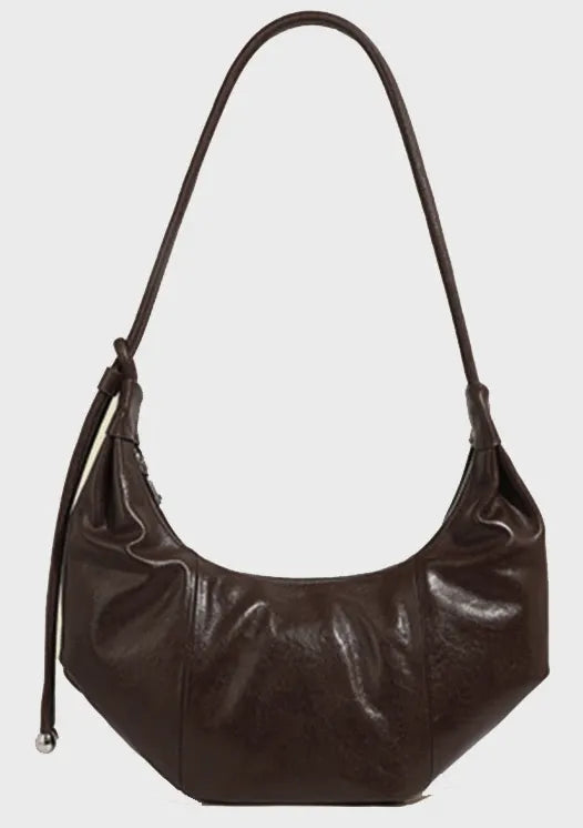 Bolsa Hobo em couro Bebel