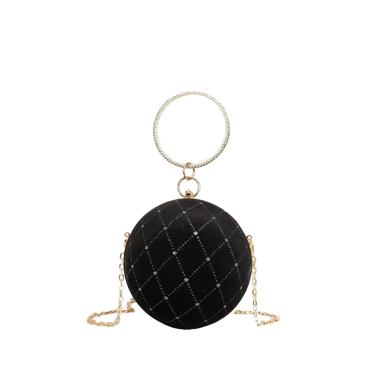 Bolsa de Mão Globo Velvet