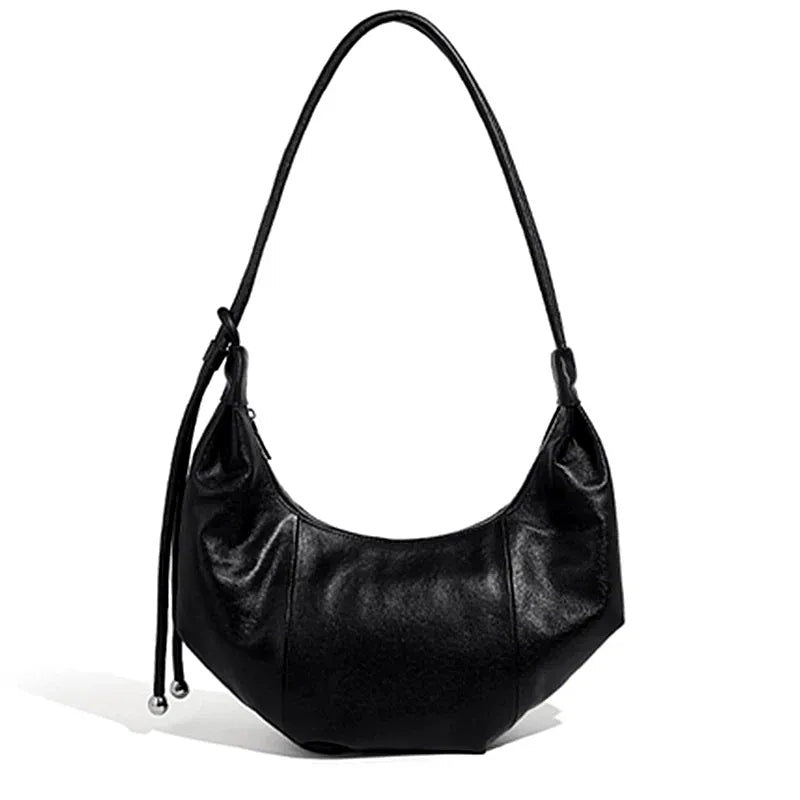 Bolsa Hobo em couro Bebel