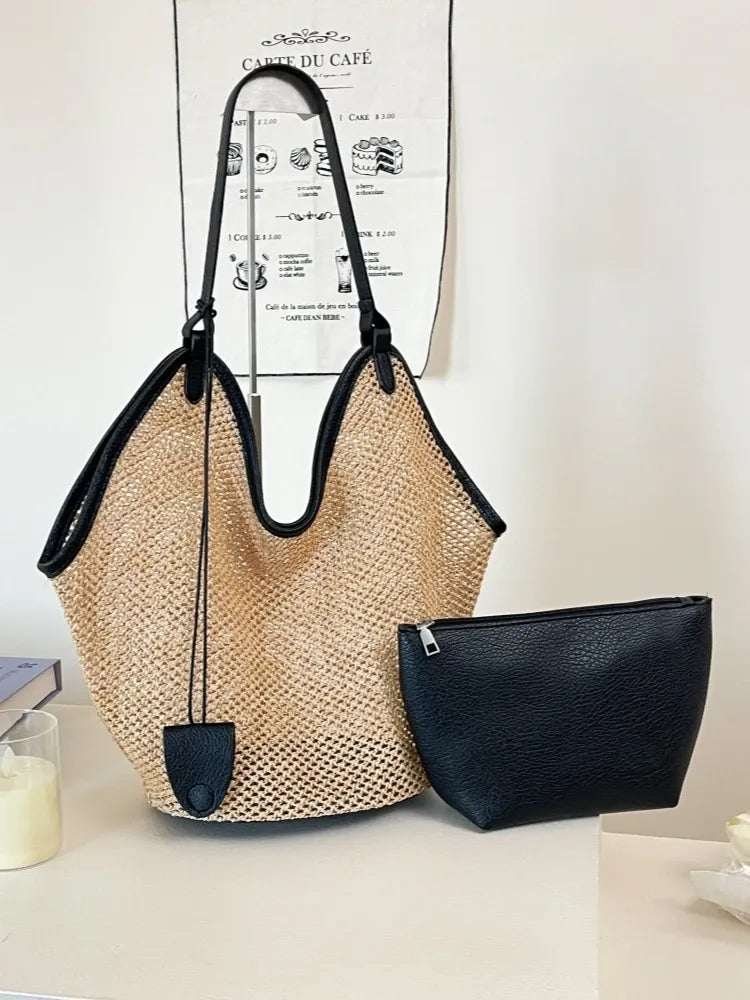 Bolsa de Ombro Maresias Preta