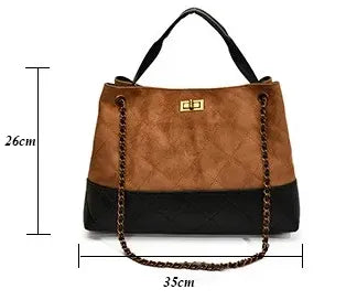 Bolsa de Ombro Camurça Montserrat