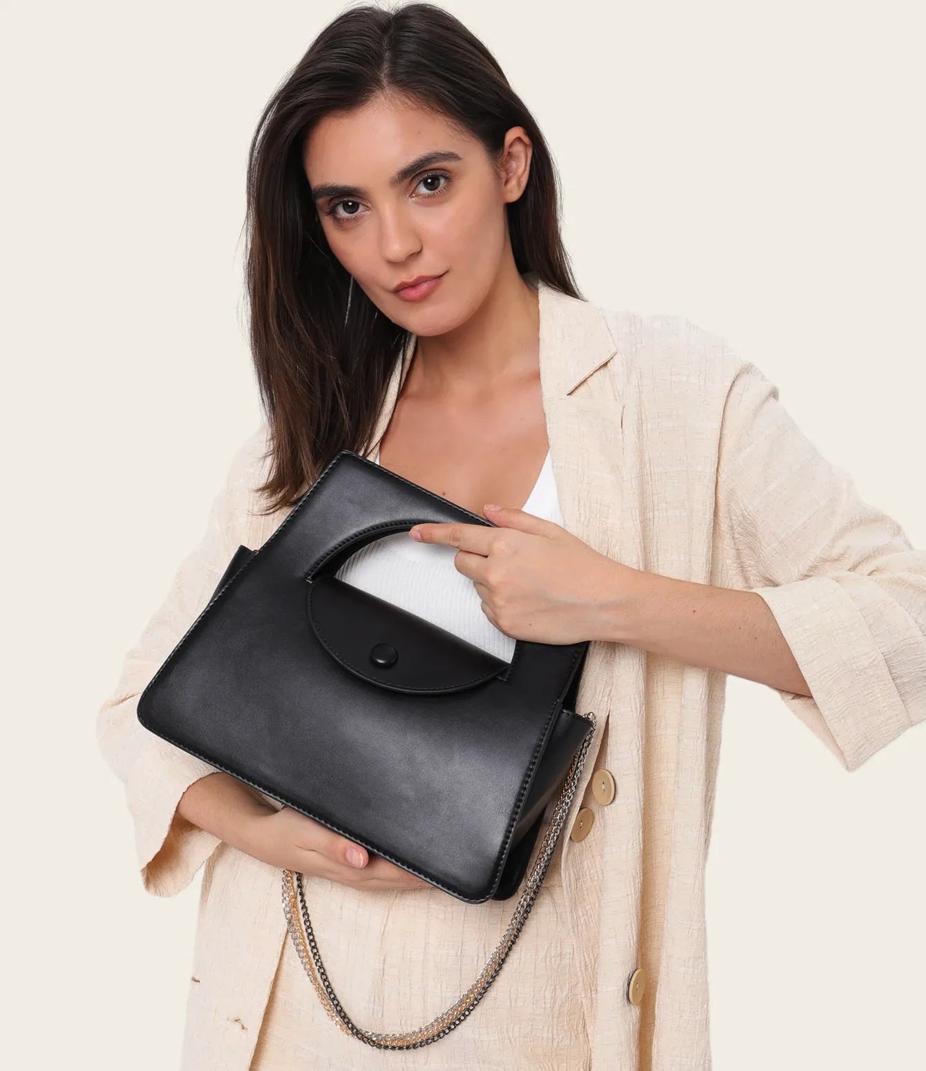 Bolsa de Mão e Crossbody Julie