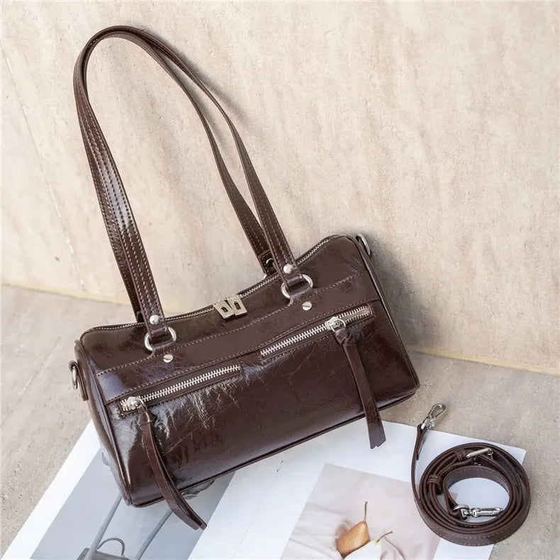 Bolsa de Ombro em Couro Margot