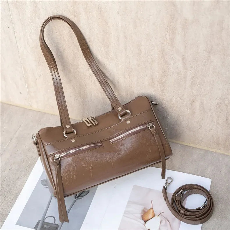 Bolsa de Ombro em Couro Margot