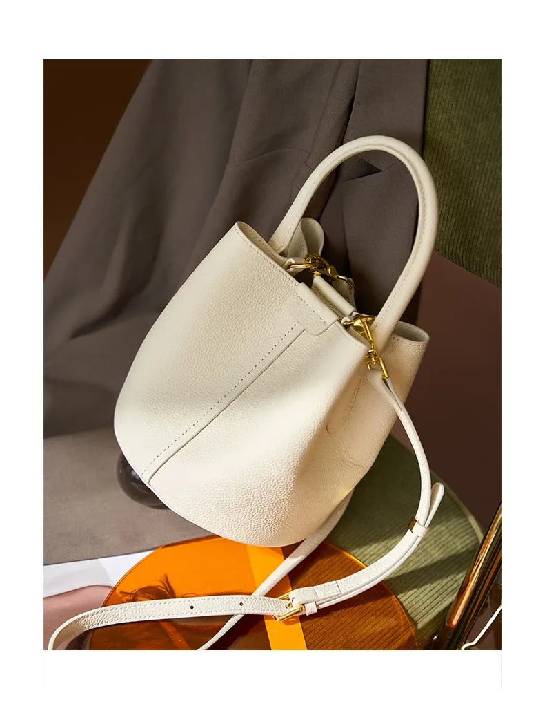 Bolsa Bucket Couro Legítimo Breeze