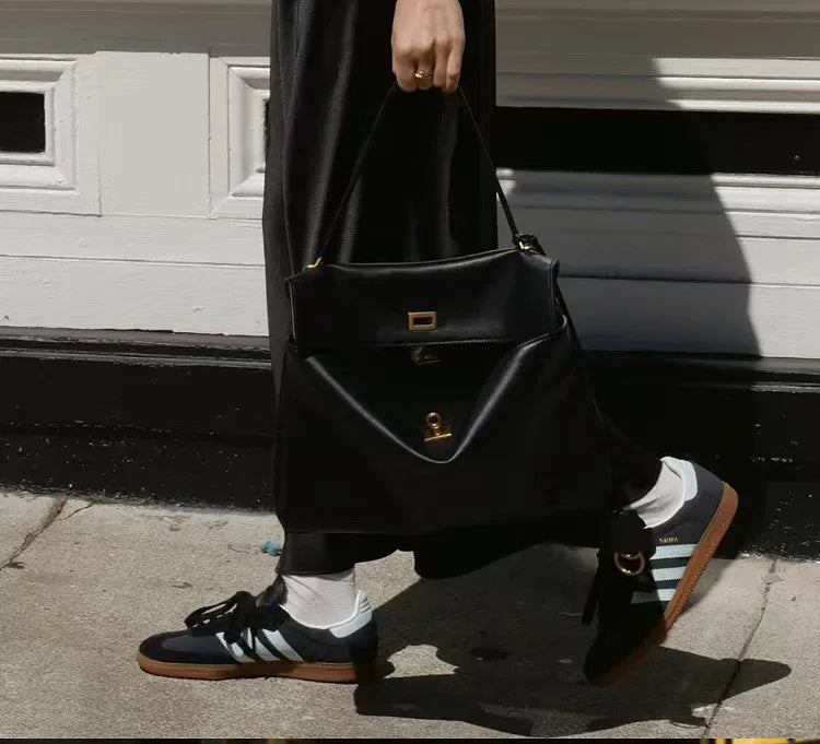 Bolsa Cassy de Ombro em Couro