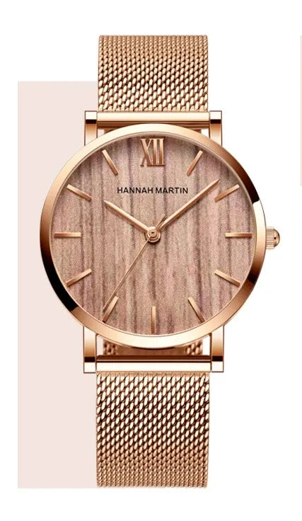 Relógio Aço Inoxidável Minimalist