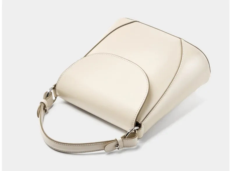 Bolsa Bucket Couro Legítimo Marbelle