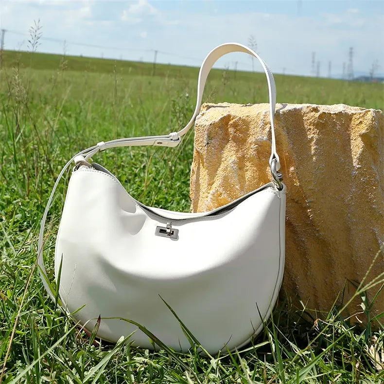 Bolsa de Ombro em Couro Verena