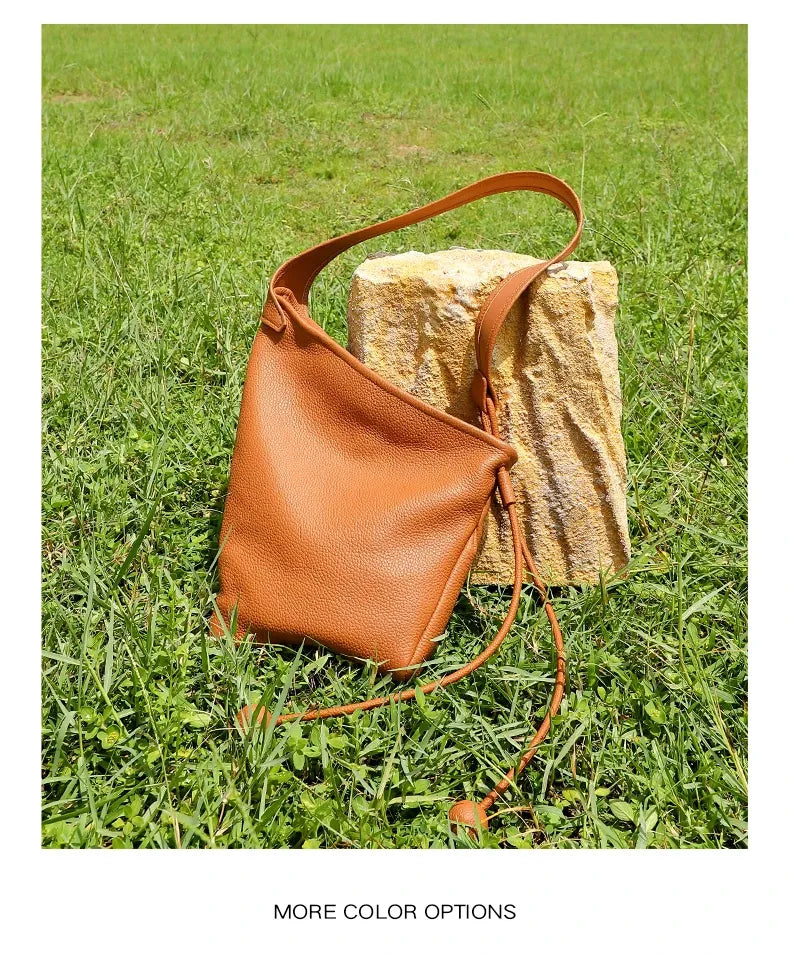 Bolsa Saco em Couro Gália