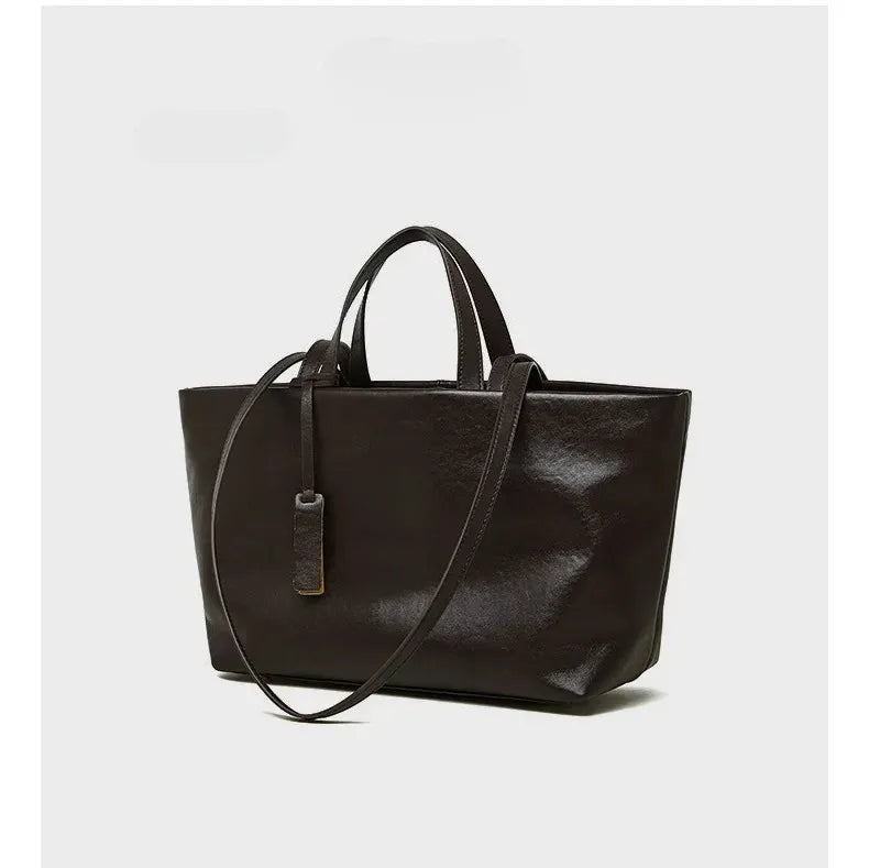 Bolsa Tote em couro Officer