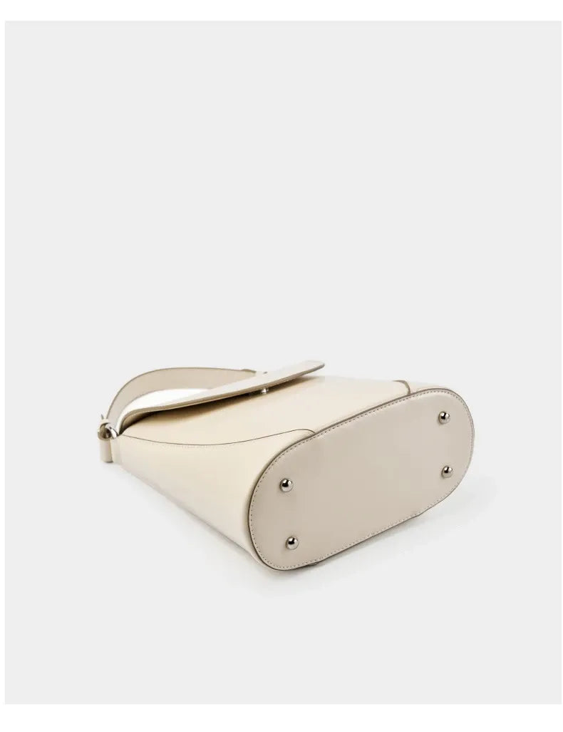 Bolsa Bucket Couro Legítimo Marbelle