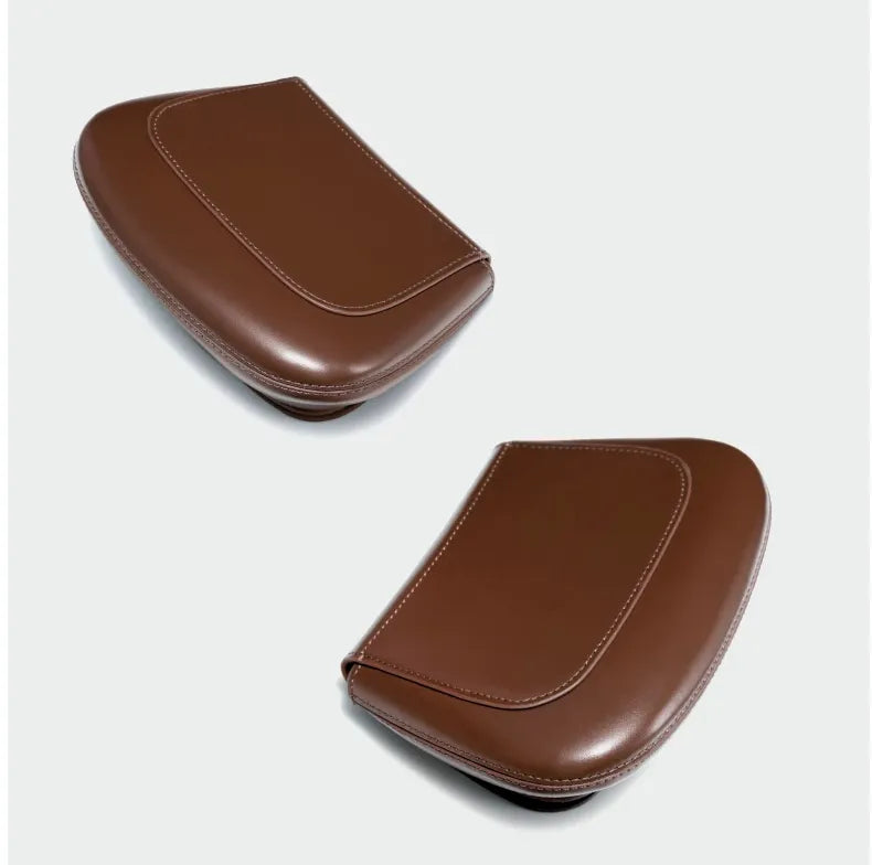 Bolsa Satchel em Couro Hush