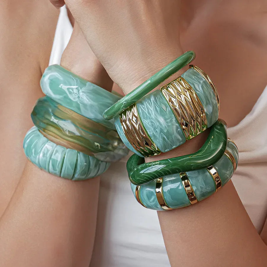 Braceletes Maxxi Verde Bahia