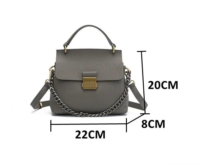 Bolsa Crossbody Couro Legítimo Angelina