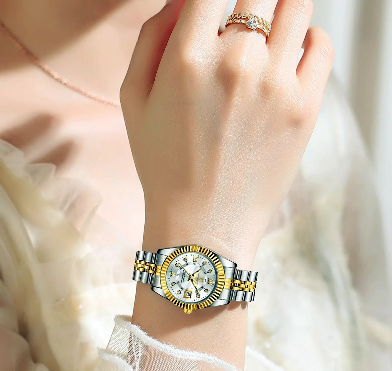 Relógio Aço Inoxidável Joy