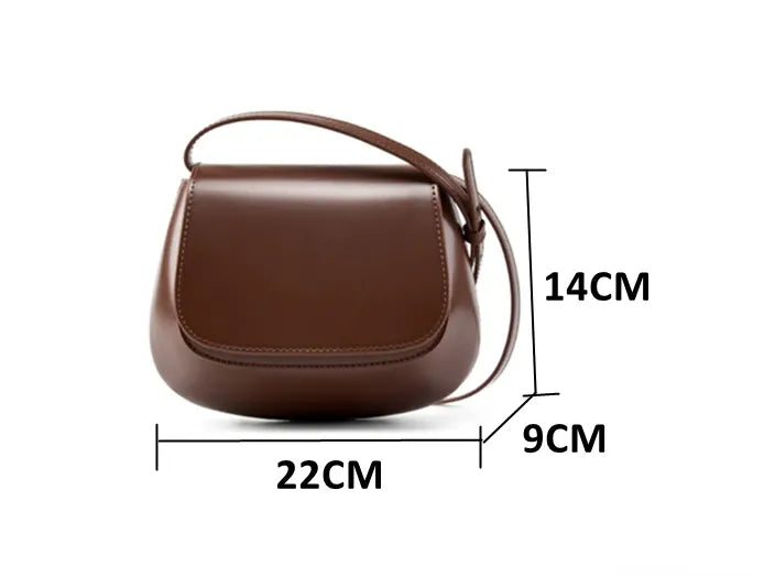 Bolsa Satchel em Couro Hush
