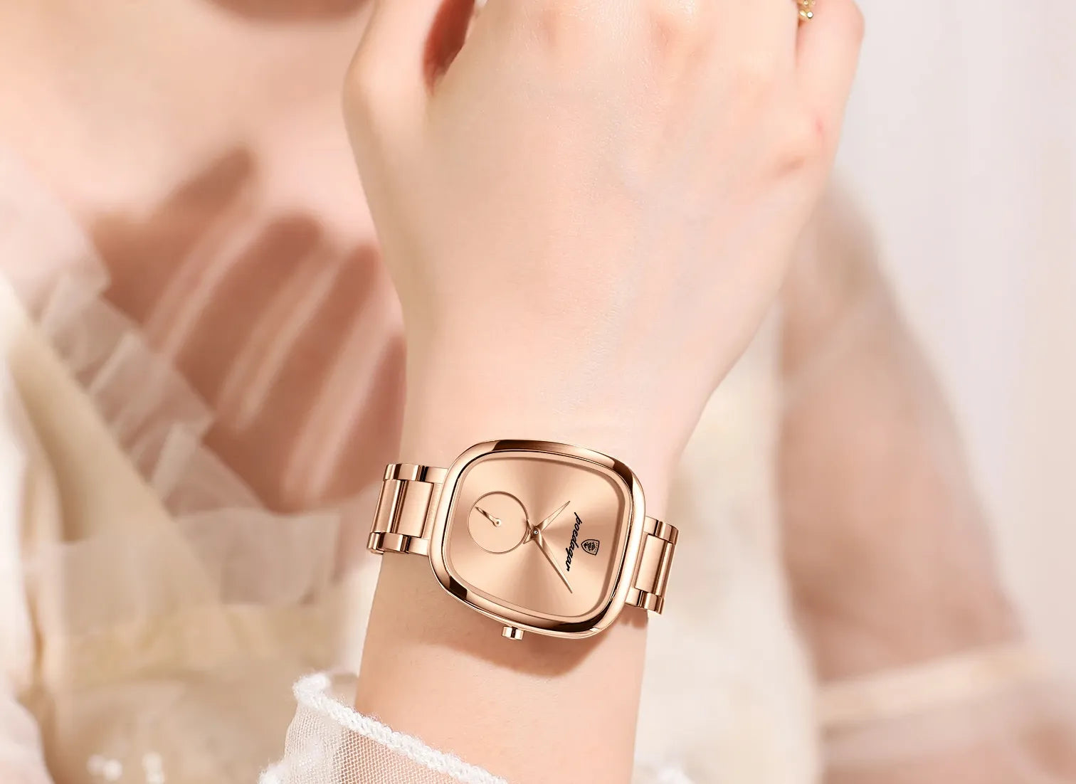 Relógio Aço Inoxidável Luxor