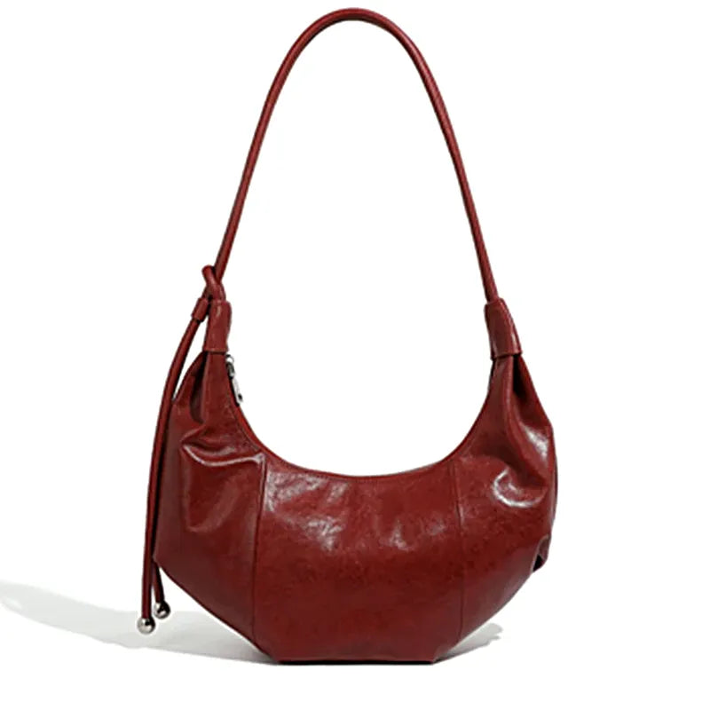 Bolsa Hobo em couro Bebel