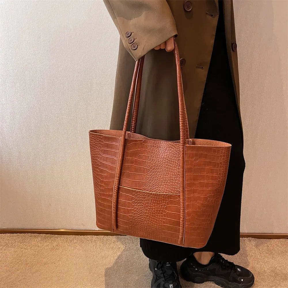 Bolsa Tote de Ombro Manhattan