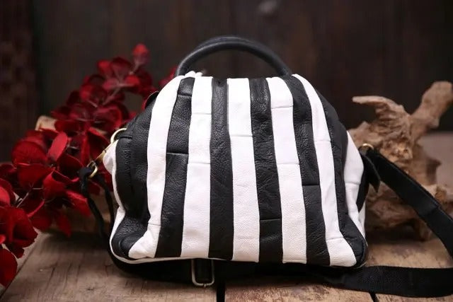 Bolsa em Couro Macio Mosaico