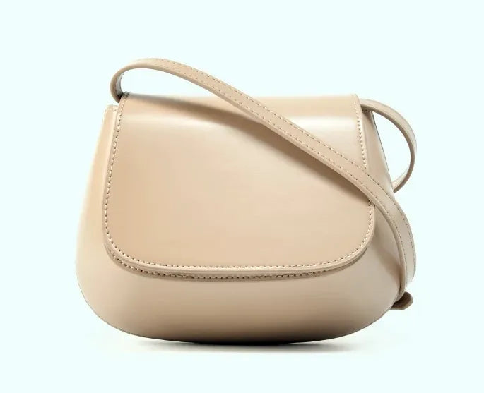 Bolsa Satchel em Couro Hush